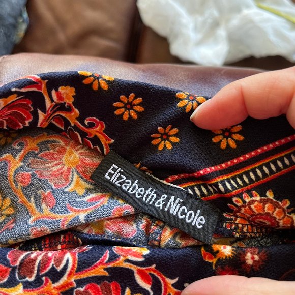 Colorful wide-leg trouser - Picture 7 of 7